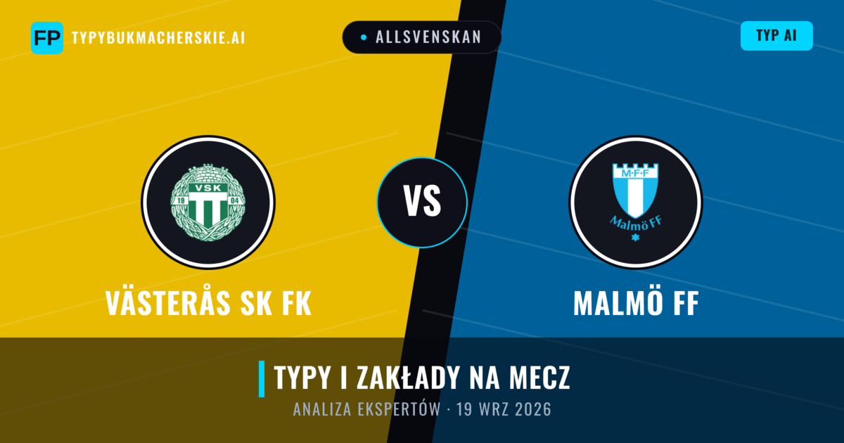 Västerås SK FK vs Malmö FF — typy i zapowiedź meczu