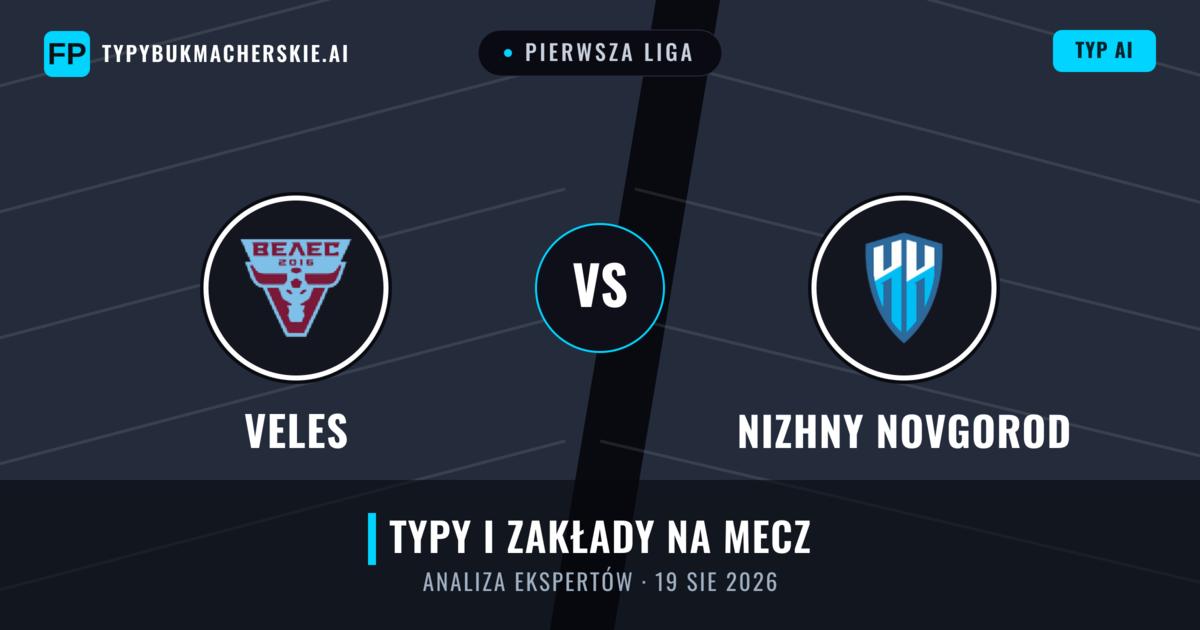Veles vs Nizhny Novgorod — typy i zapowiedź meczu