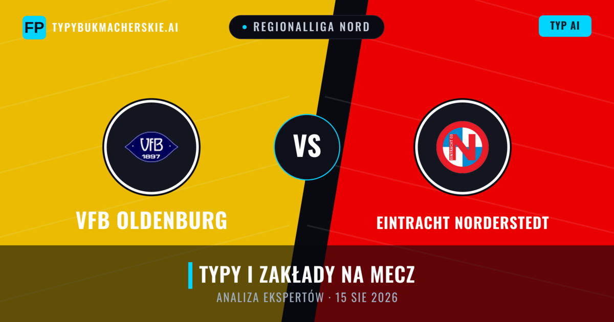 VfB Oldenburg vs Eintracht Norderstedt — typy i zapowiedź meczu