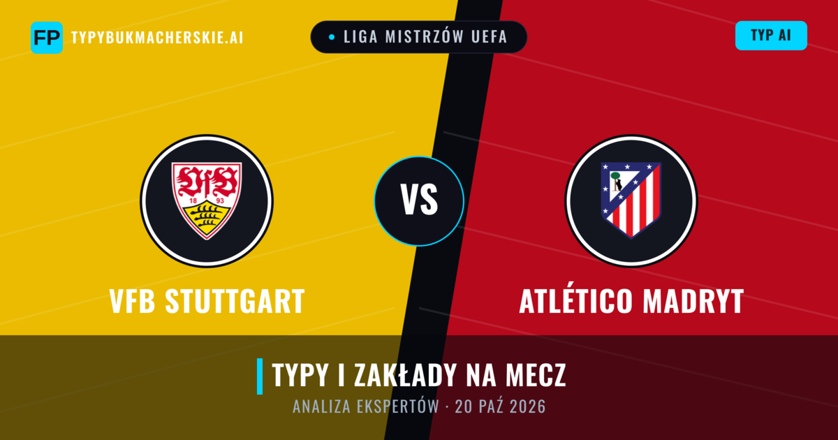 VfB Stuttgart vs Atlético Madryt — typy i zapowiedź meczu