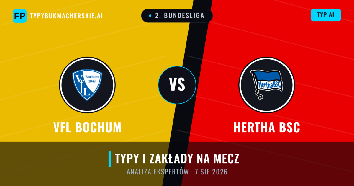 VfL Bochum vs Hertha BSC — typy i zapowiedź meczu
