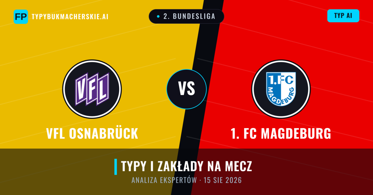 VfL Osnabrück vs 1. FC Magdeburg — typy i zapowiedź meczu
