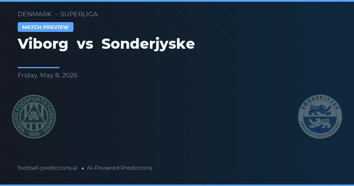 Viborg vs Sønderjyske — typy i zapowiedź meczu