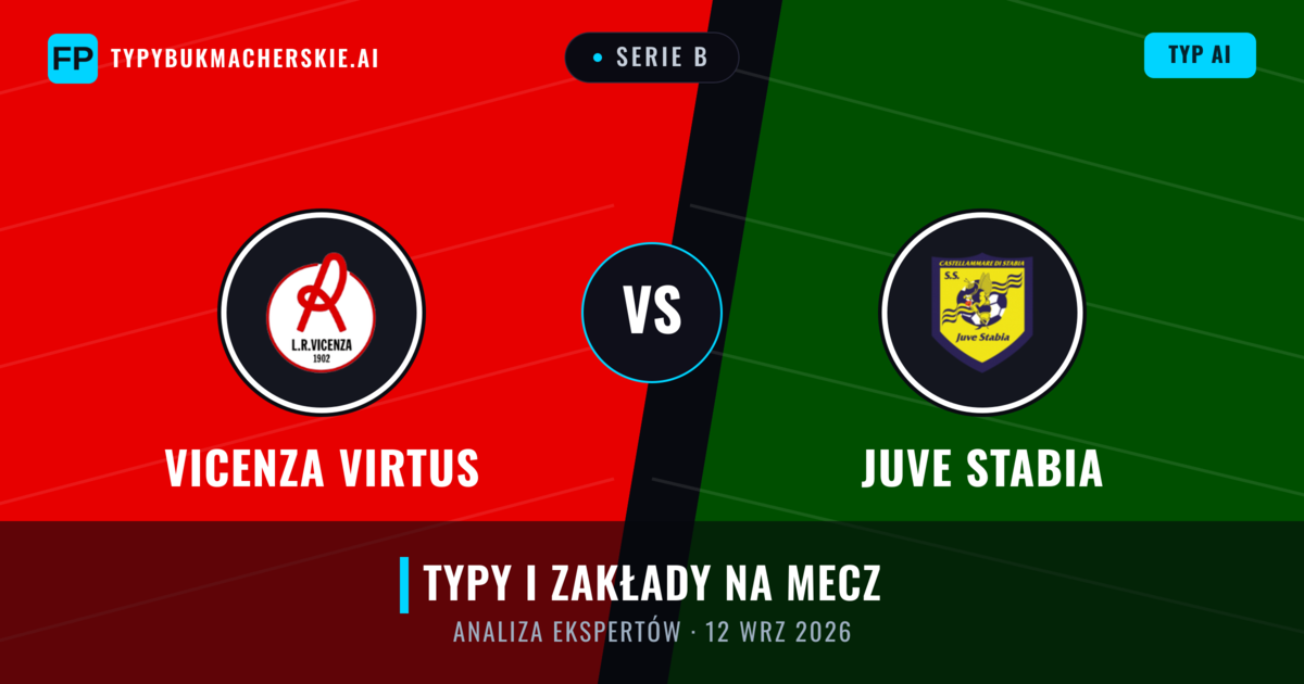 Vicenza Virtus vs Juve Stabia — typy i zapowiedź meczu