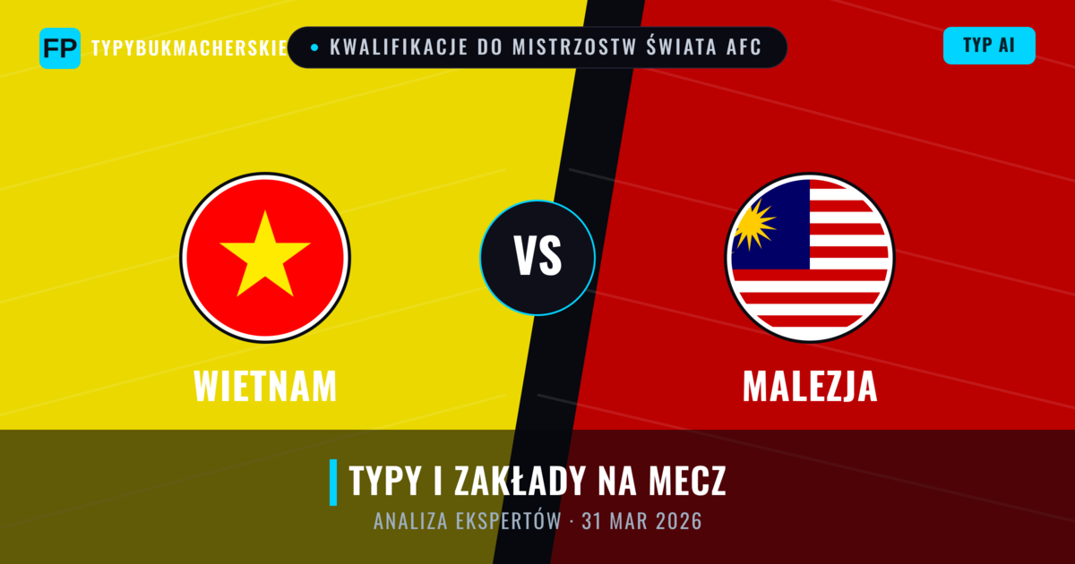 Wietnam vs Malezja — typy i zapowiedź meczu