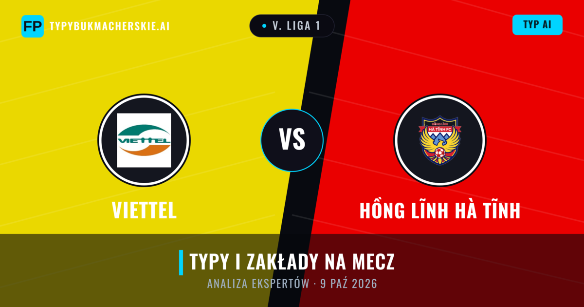 Viettel vs Hồng Lĩnh Hà Tĩnh — typy i zapowiedź meczu