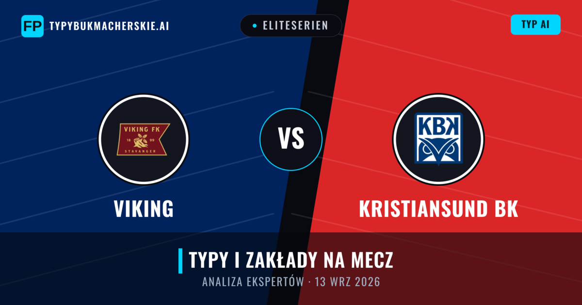 Viking vs Kristiansund BK — typy i zapowiedź meczu