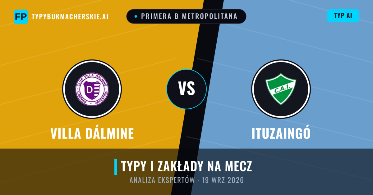 Villa Dálmine vs Ituzaingó — typy i zapowiedź meczu