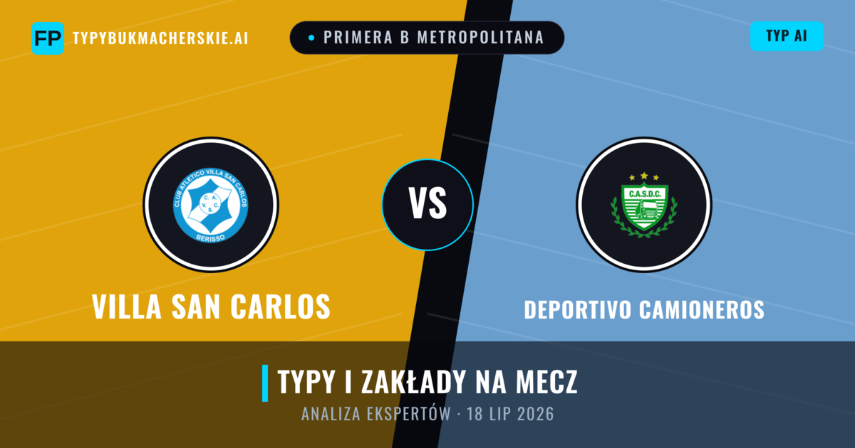Villa San Carlos vs Deportivo Camioneros — typy i zapowiedź meczu