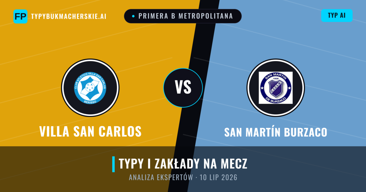 Villa San Carlos vs San Martín Burzaco — typy i zapowiedź meczu