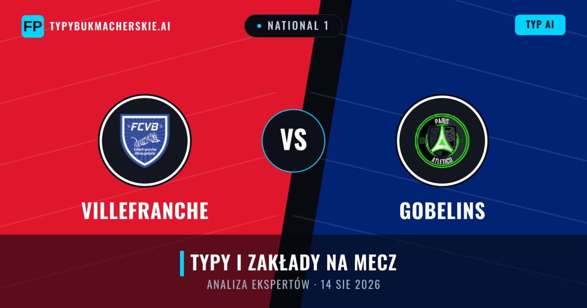 Villefranche vs Gobelins — typy i zapowiedź meczu