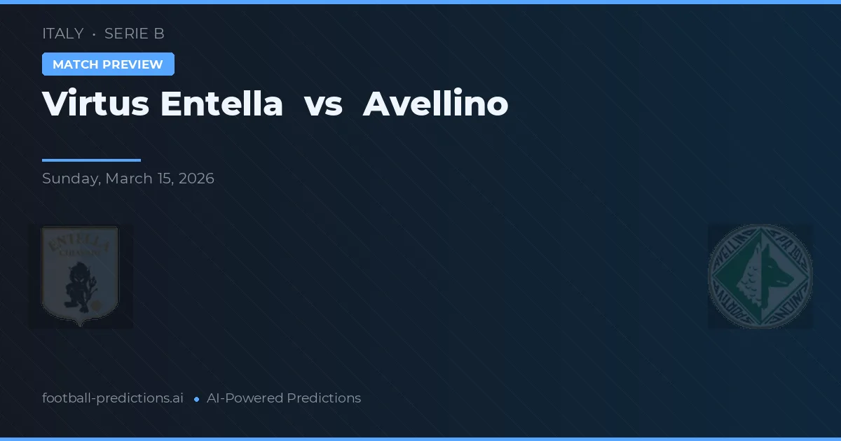 Virtus Entella vs Avellino — typy i zapowiedź meczu