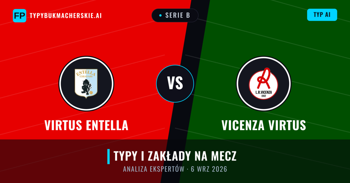 Virtus Entella vs Vicenza Virtus — typy i zapowiedź meczu