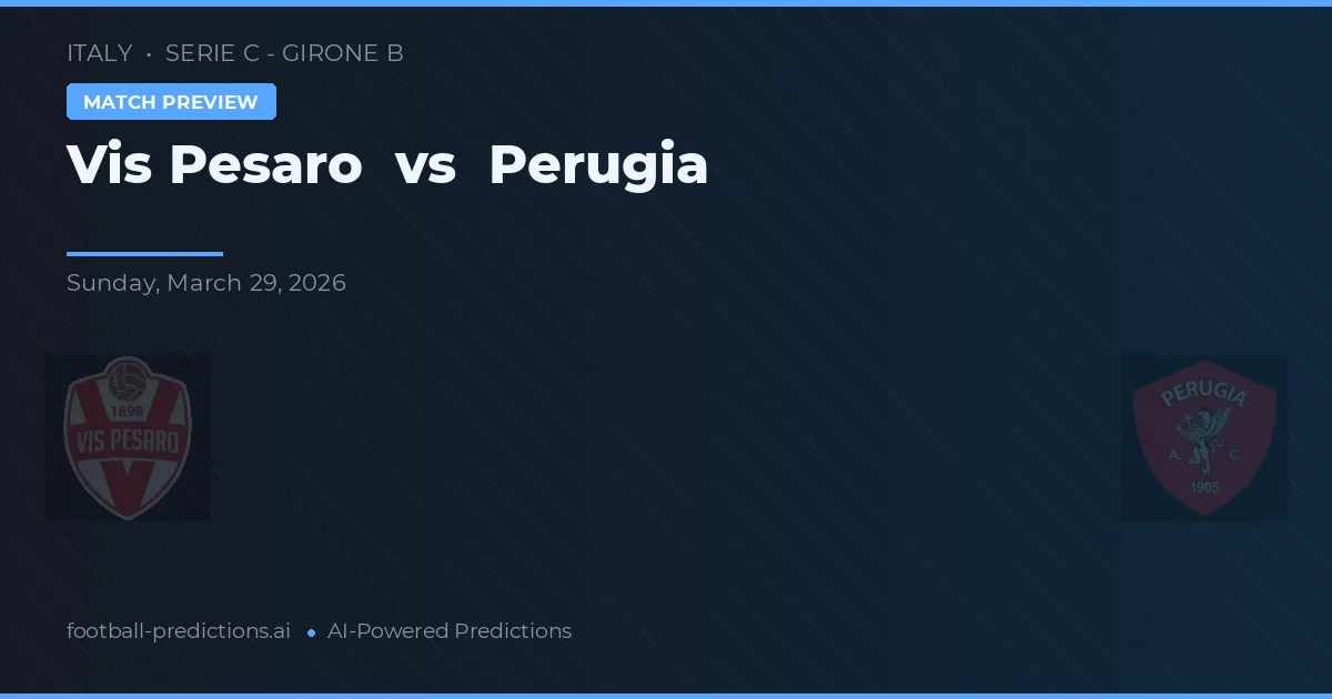 Vis Pesaro vs Perugia — typy i zapowiedź meczu