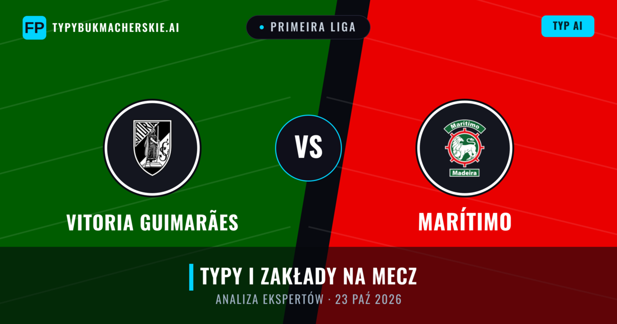 Vitoria Guimarães vs Marítimo — typy i zapowiedź meczu