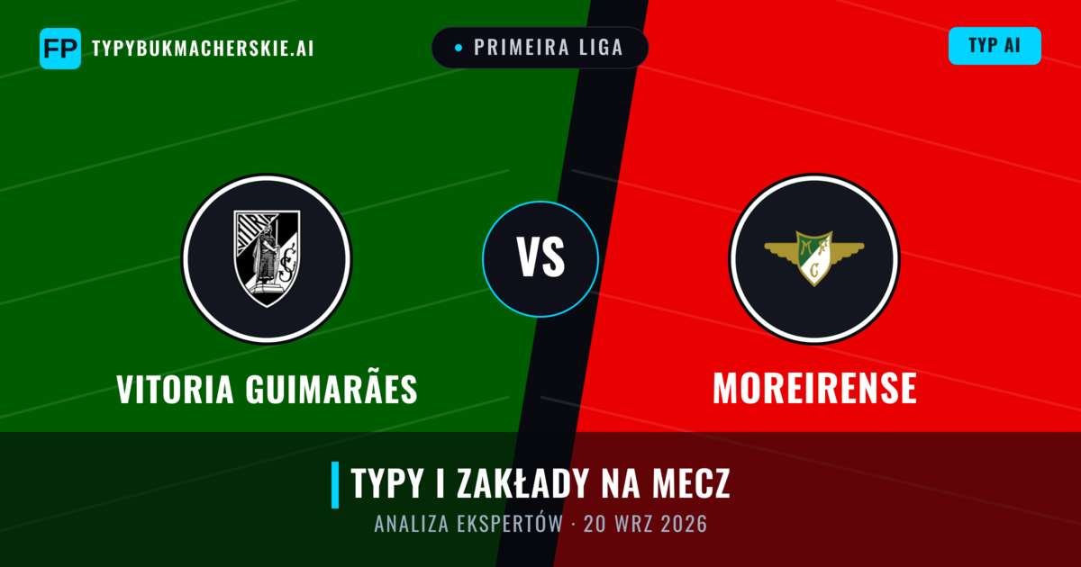 Vitoria Guimarães vs Moreirense — typy i zapowiedź meczu