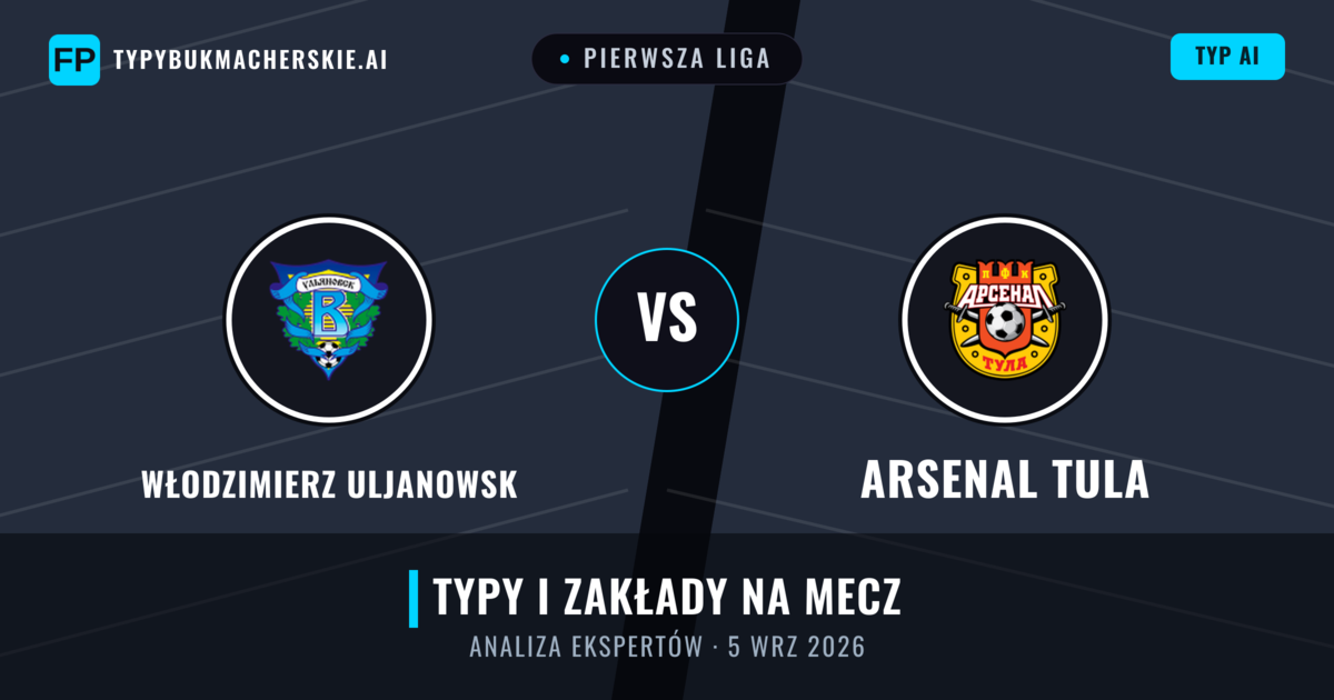 Włodzimierz Uljanowsk vs Arsenal Tula — typy i zapowiedź meczu