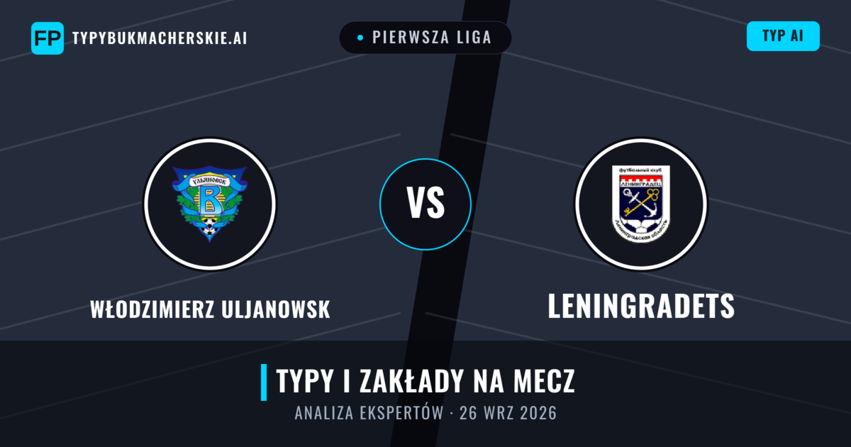 Włodzimierz Uljanowsk vs Leningradets — typy i zapowiedź meczu