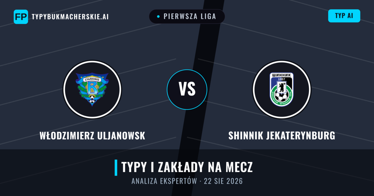 Włodzimierz Uljanowsk vs Shinnik Jekaterynburg — typy i zapowiedź meczu