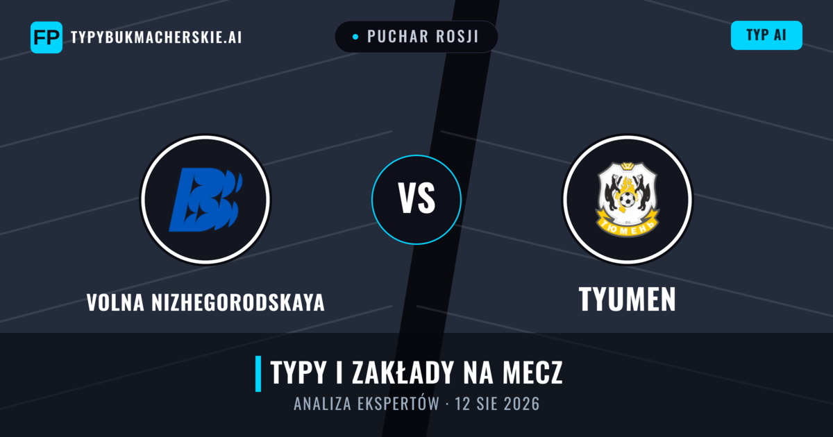 Volna Nizhegorodskaya vs Tyumen — typy i zapowiedź meczu