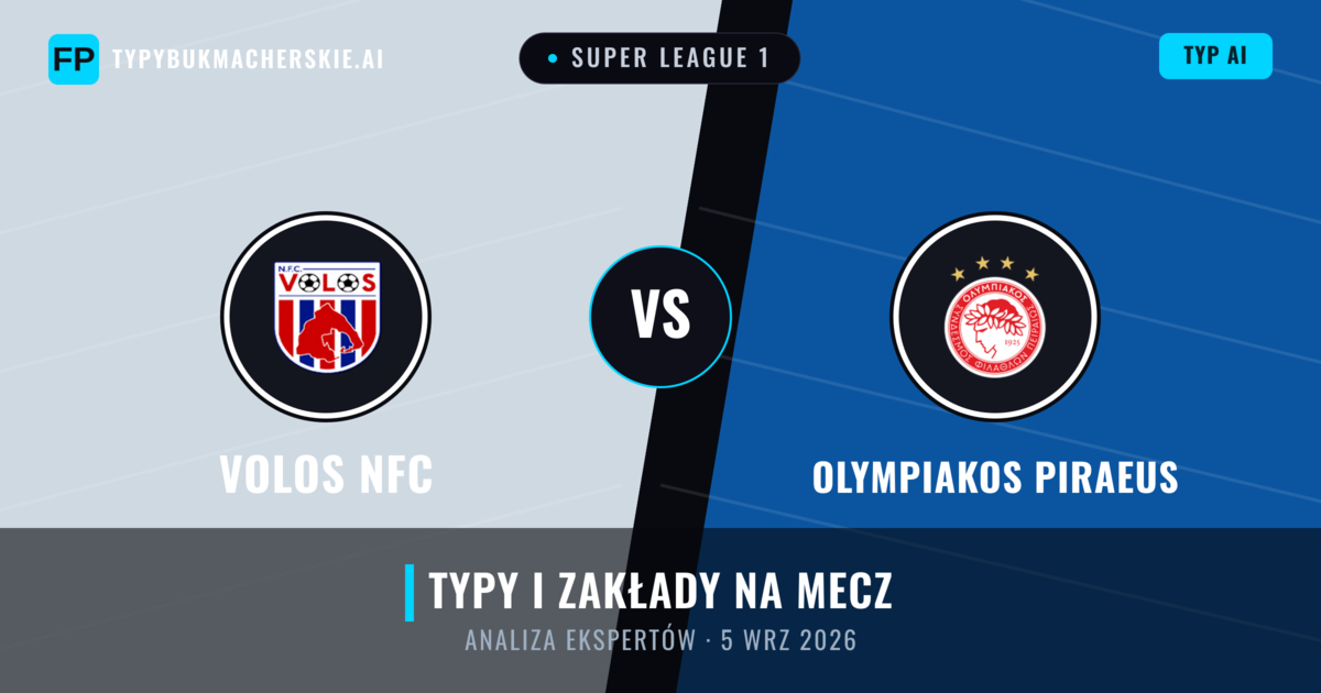 Volos NFC vs Olympiakos Piraeus — typy i zapowiedź meczu