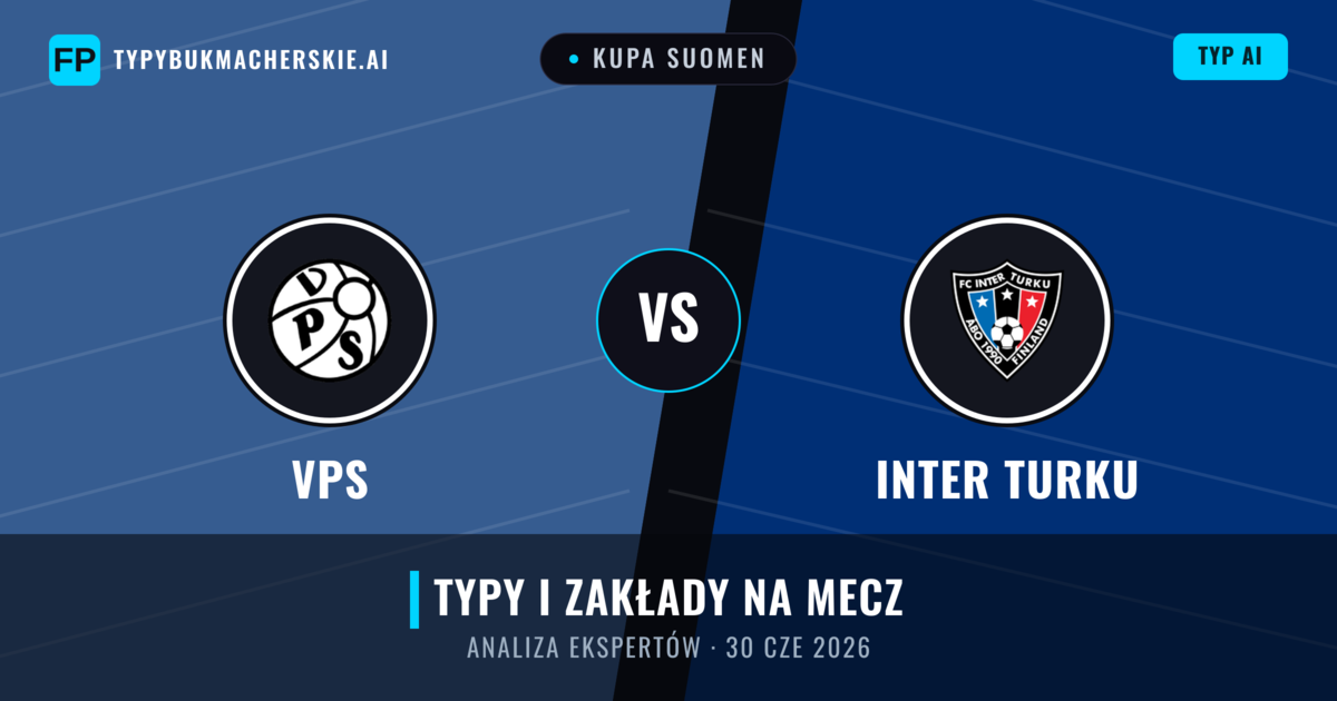 VPS vs Inter Turku — typy i zapowiedź meczu