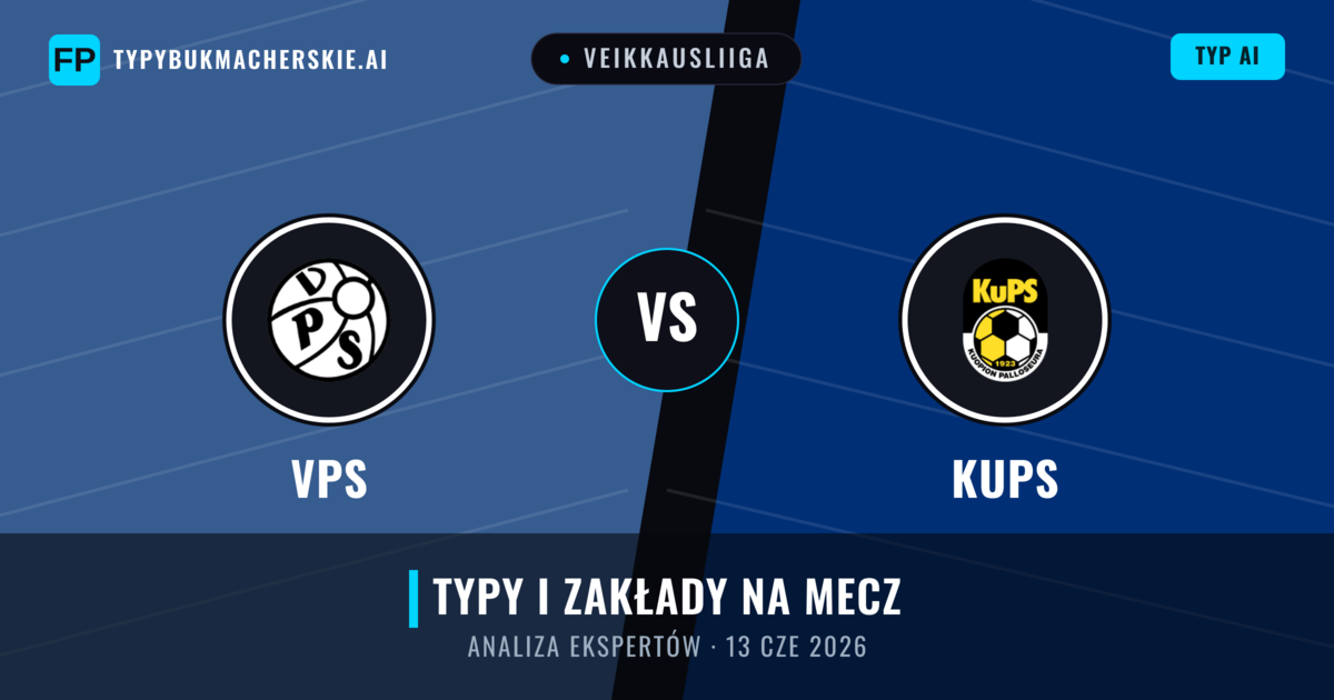 VPS vs KuPS — typy i zapowiedź meczu