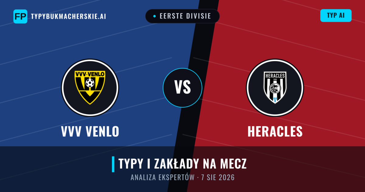 VVV Venlo vs Heracles — typy i zapowiedź meczu