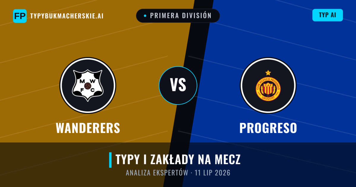 Wanderers vs Progreso — typy i zapowiedź meczu