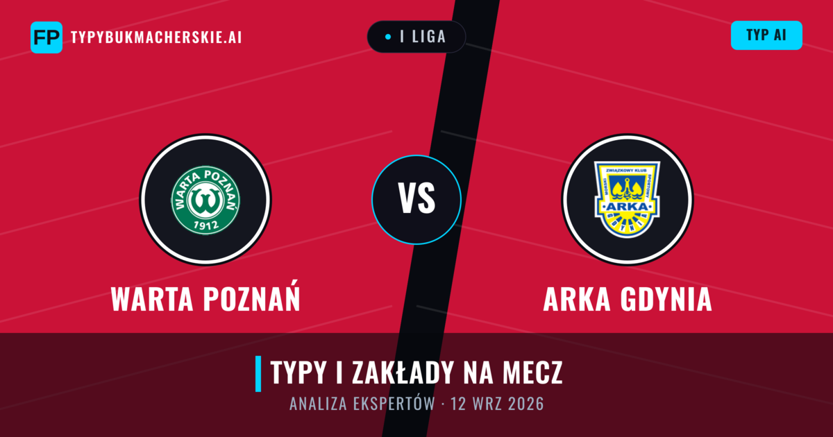 Warta Poznań vs Arka Gdynia — typy i zapowiedź meczu