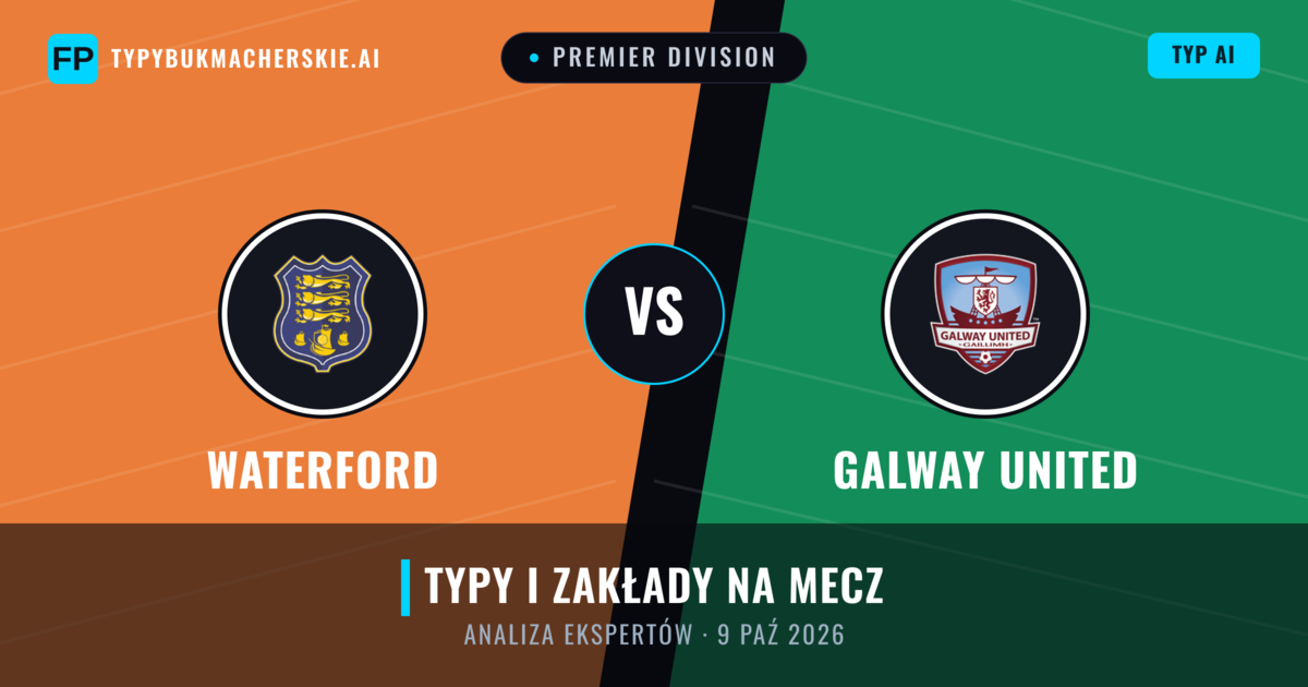 Waterford vs Galway United — typy i zapowiedź meczu