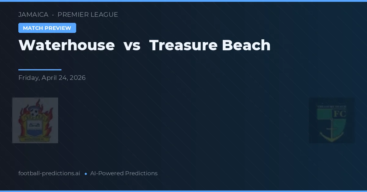 Waterhouse vs Treasure Beach preview