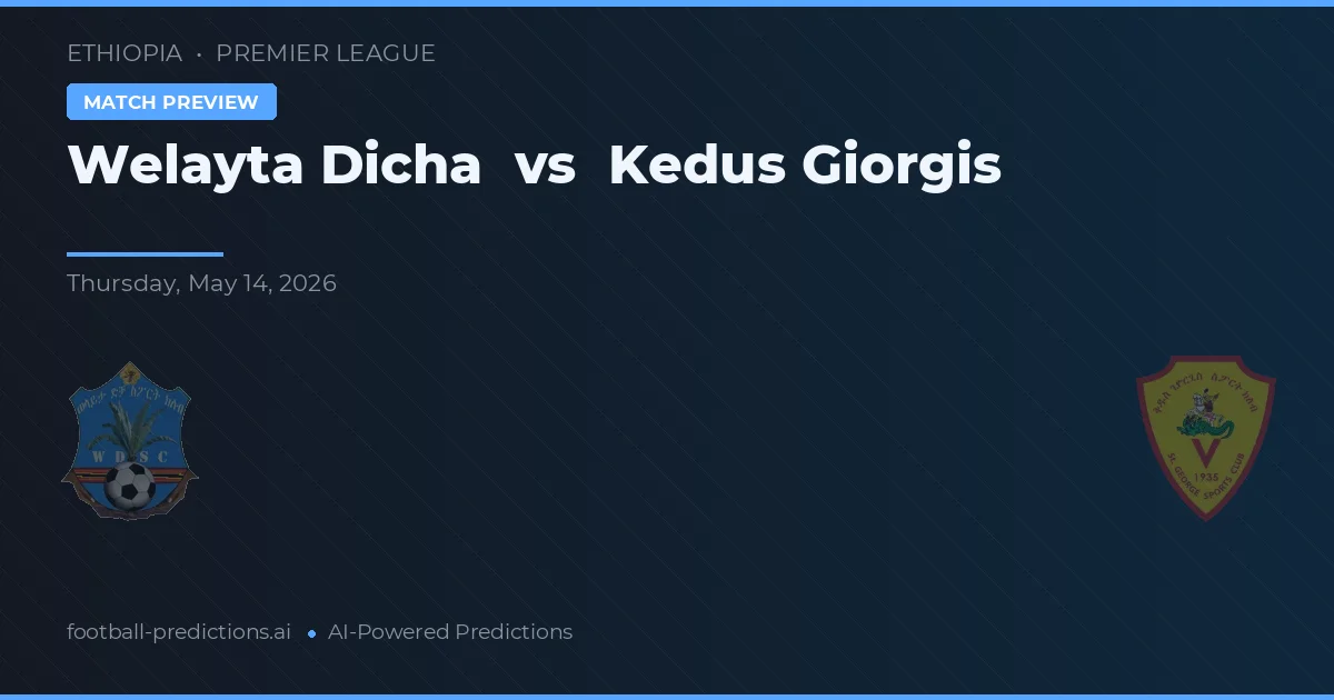 Welayta Dicha vs Kedus Giorgis — typy i zapowiedź meczu