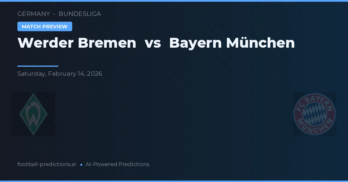 Werder Brema vs Bayern Monachium — typy i zapowiedź meczu
