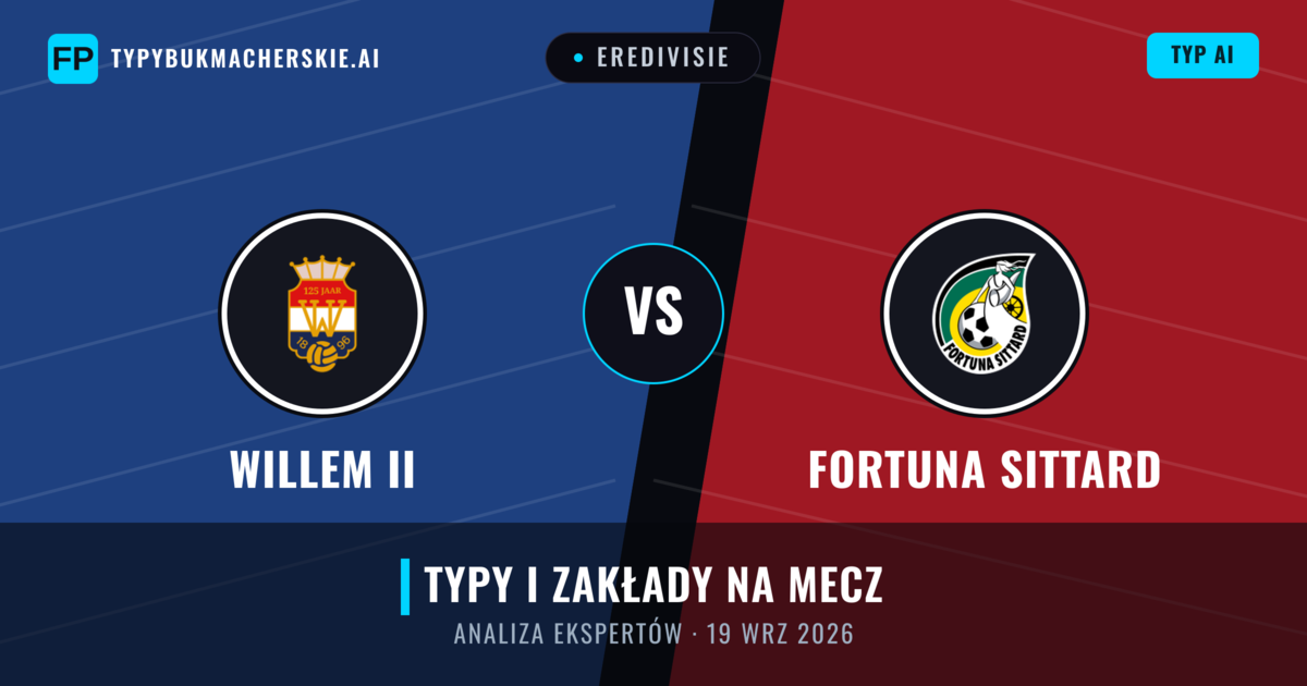Willem II vs Fortuna Sittard — typy i zapowiedź meczu
