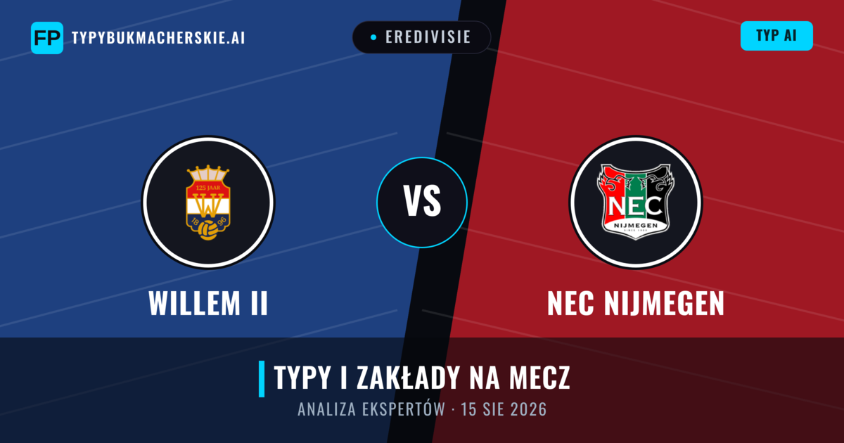 Willem II vs NEC Nijmegen — typy i zapowiedź meczu