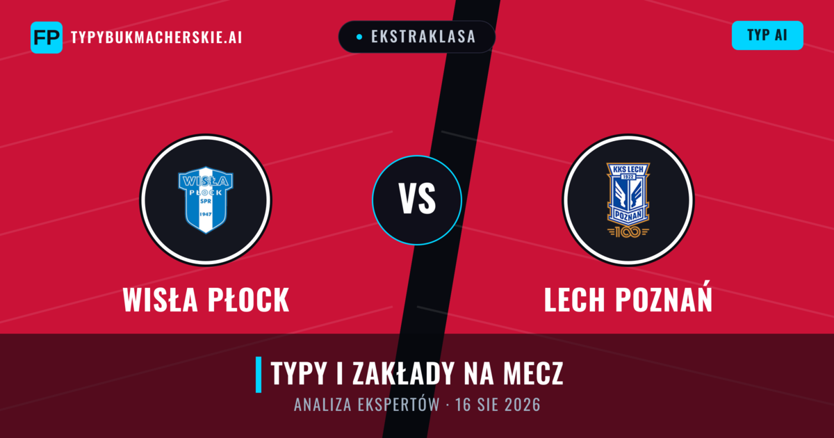 Wisła Płock vs Lech Poznań — typy i zapowiedź meczu