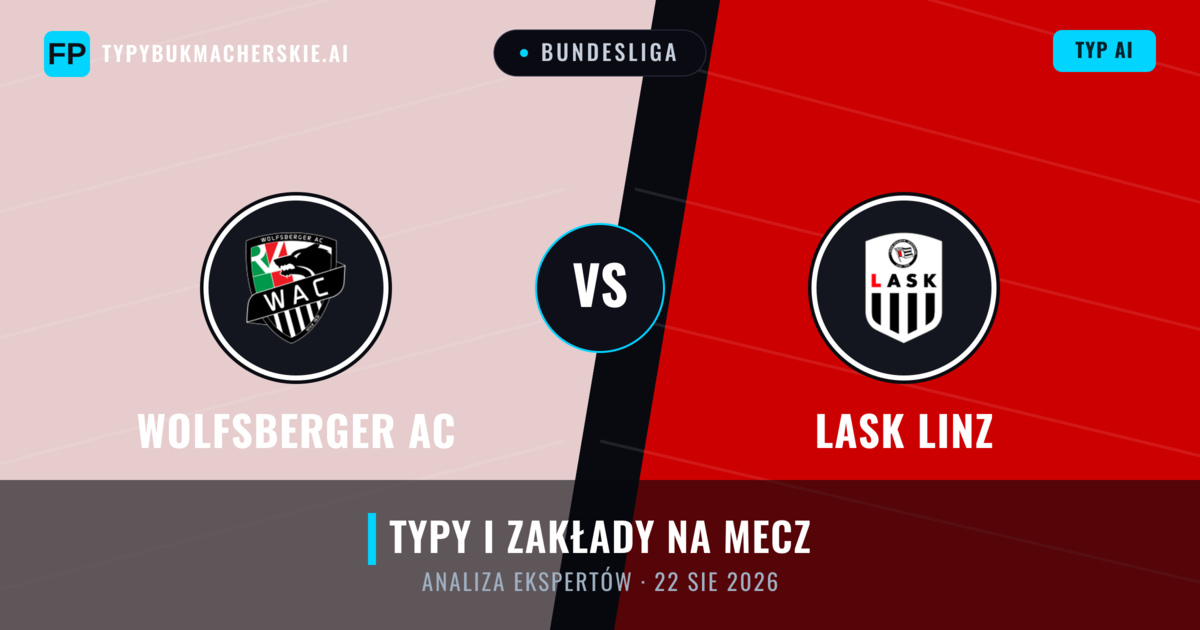Wolfsberger AC vs LASK Linz — typy i zapowiedź meczu