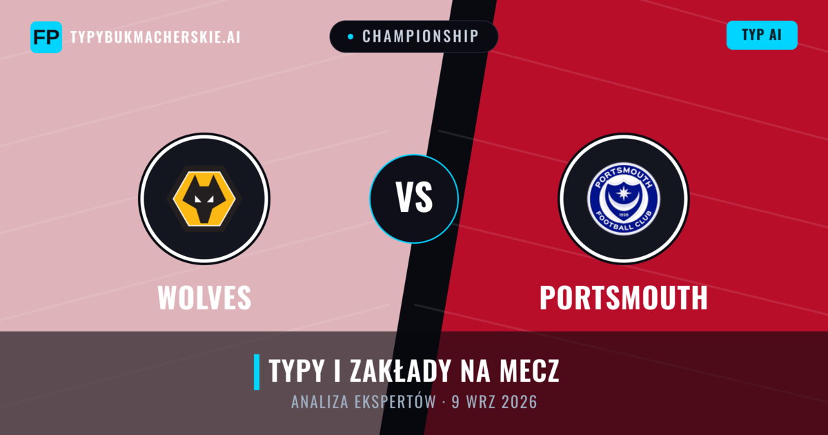 Wolves vs Portsmouth — typy i zapowiedź meczu