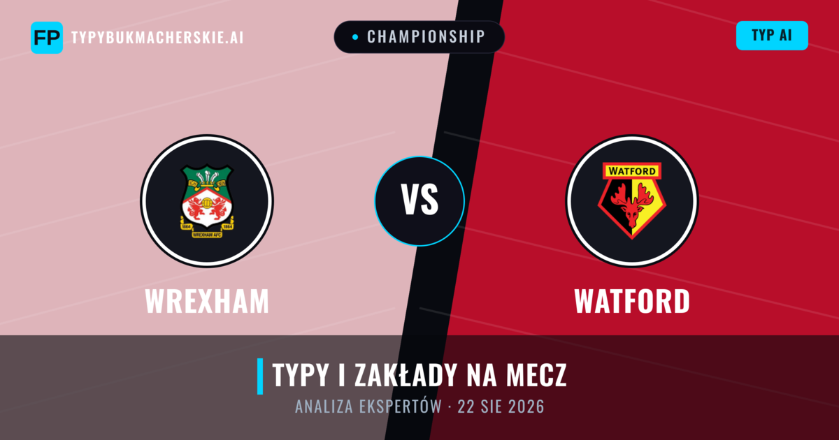 Wrexham vs Watford — typy i zapowiedź meczu