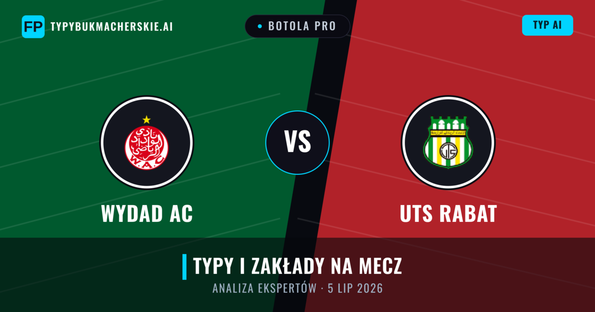 Wydad AC vs UTS Rabat — typy i zapowiedź meczu