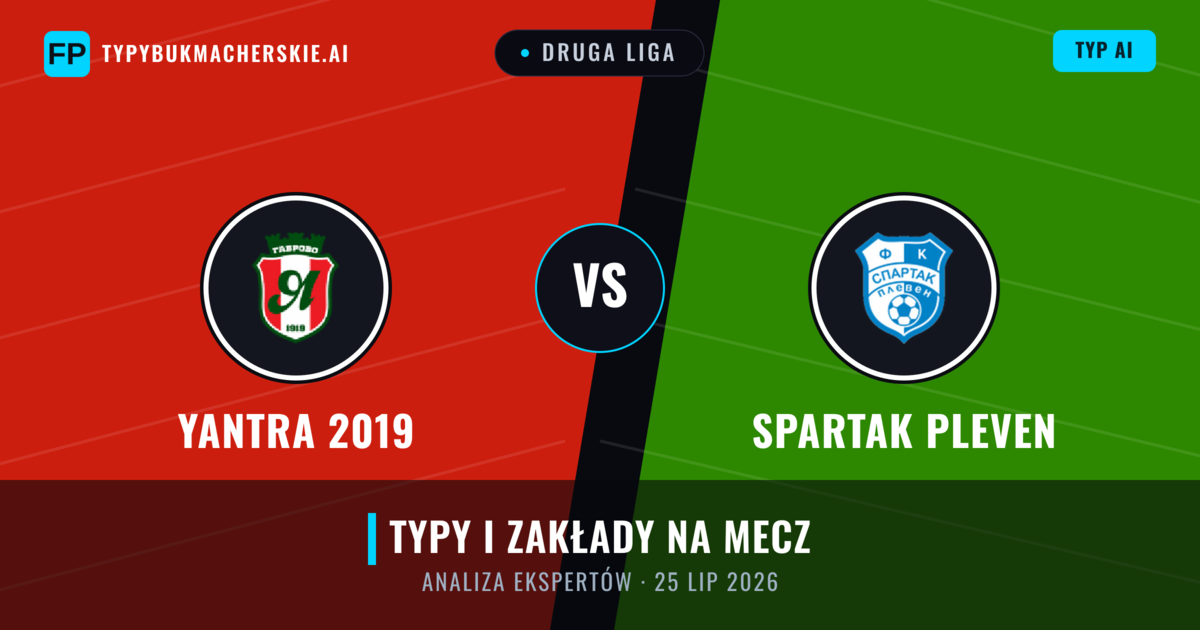 Yantra 2019 vs Spartak Pleven — typy i zapowiedź meczu