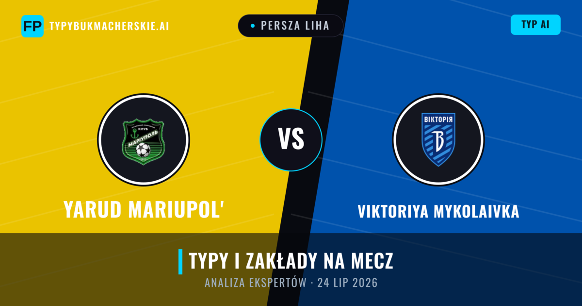 Yarud Mariupol' vs Viktoriya Mykolaivka — typy i zapowiedź meczu