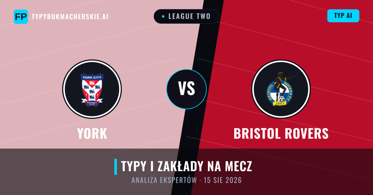 York vs Bristol Rovers — typy i zapowiedź meczu