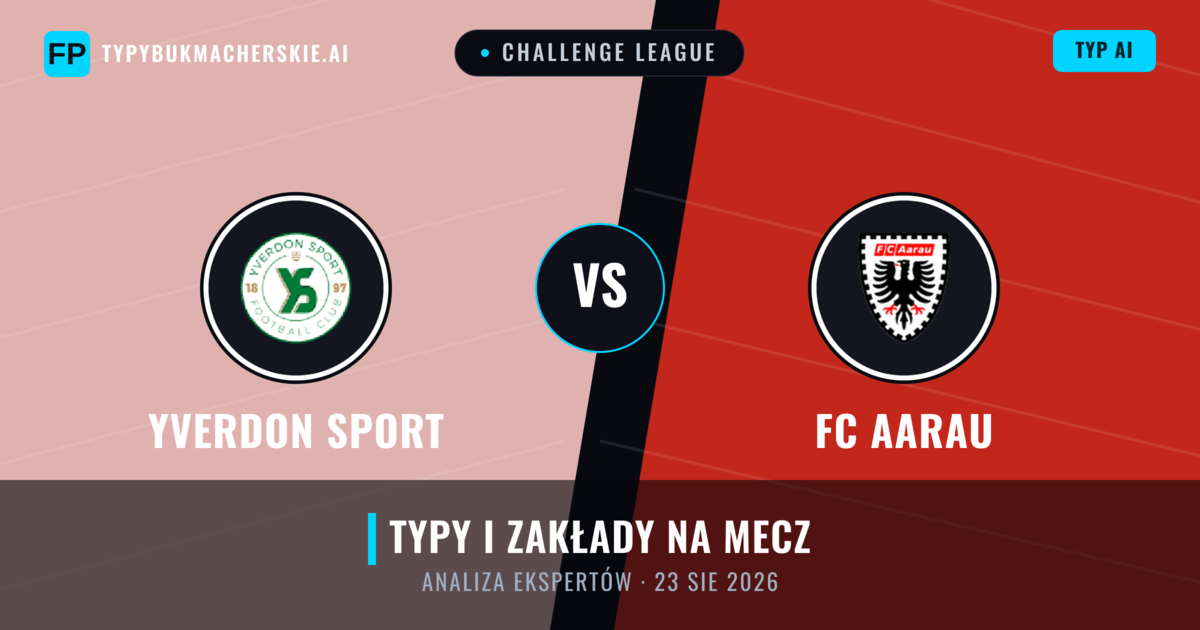Yverdon Sport vs FC Aarau — typy i zapowiedź meczu