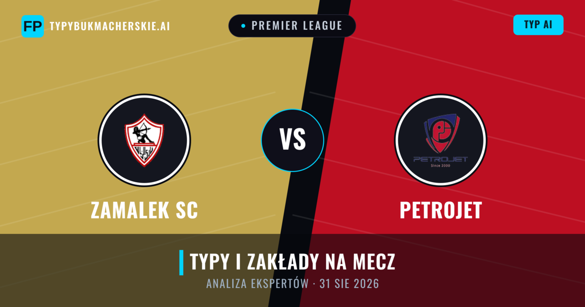 Zamalek SC vs Petrojet — typy i zapowiedź meczu