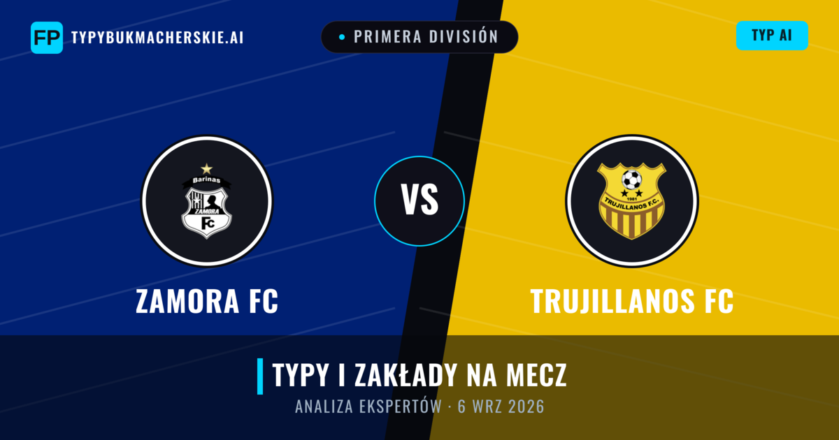 Zamora FC vs Trujillanos FC — typy i zapowiedź meczu