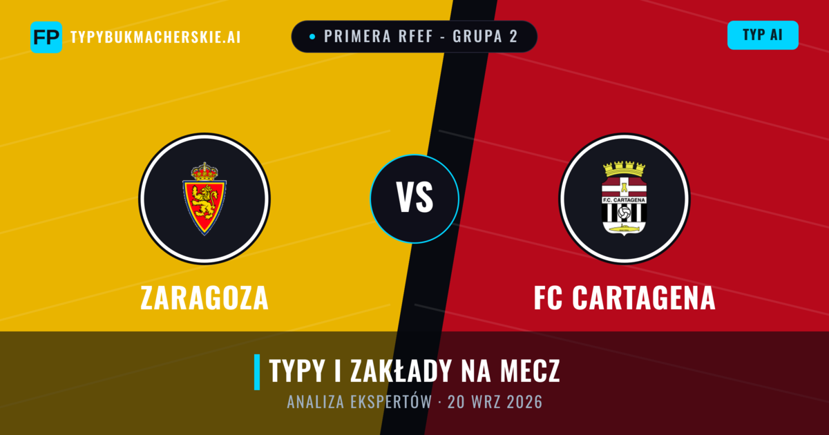 Zaragoza vs FC Cartagena — typy i zapowiedź meczu