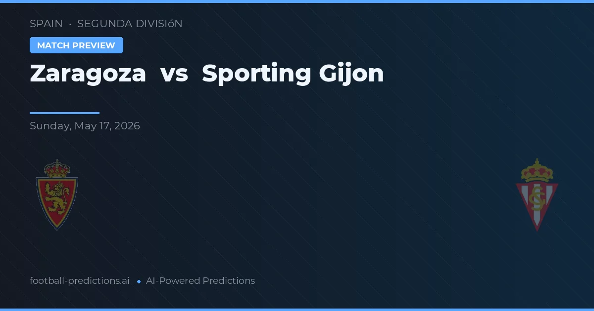 Zaragoza vs Sporting Gijón — typy i zapowiedź meczu