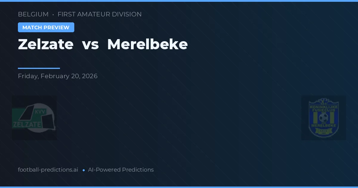 Zelzate vs Merelbeke — typy i zapowiedź meczu